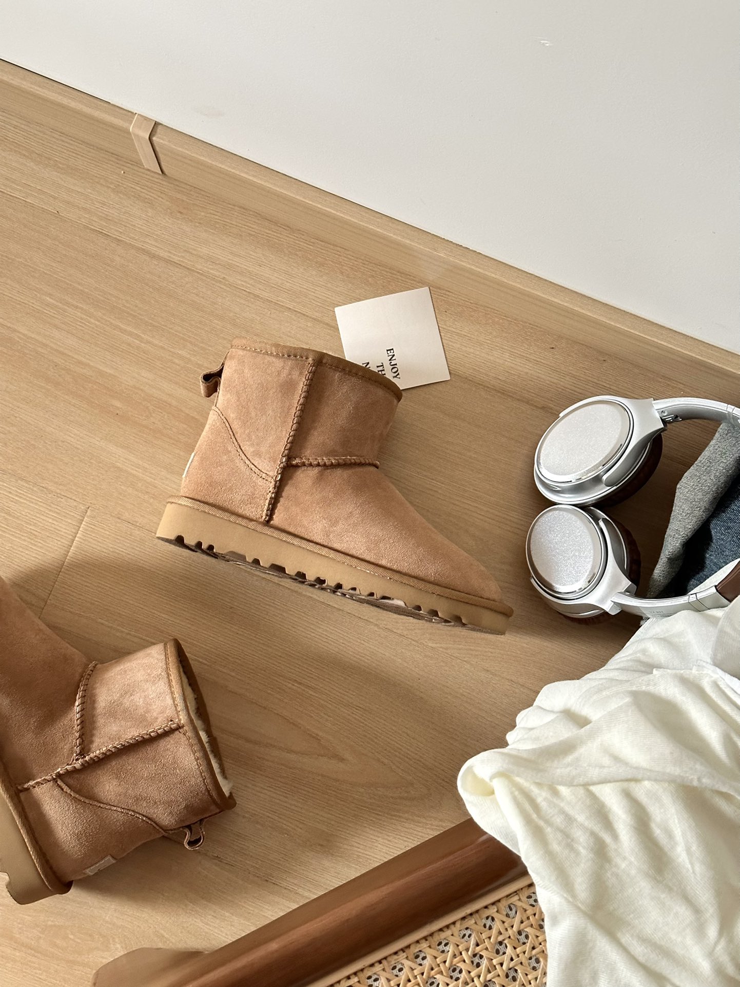 UGG boty Classic Mini II 5854 chestnut