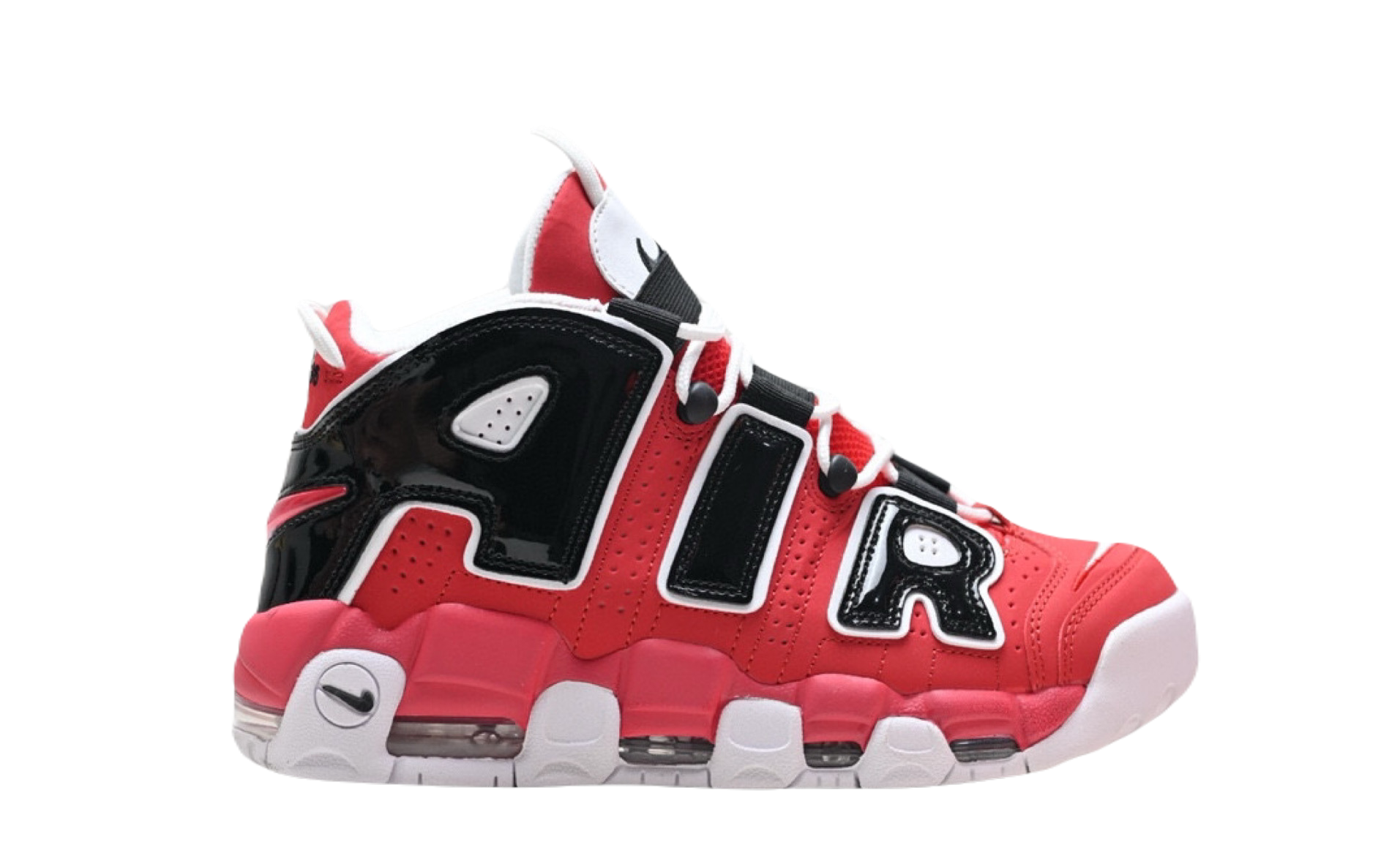 Nike WMNS Air More Uptempo red black