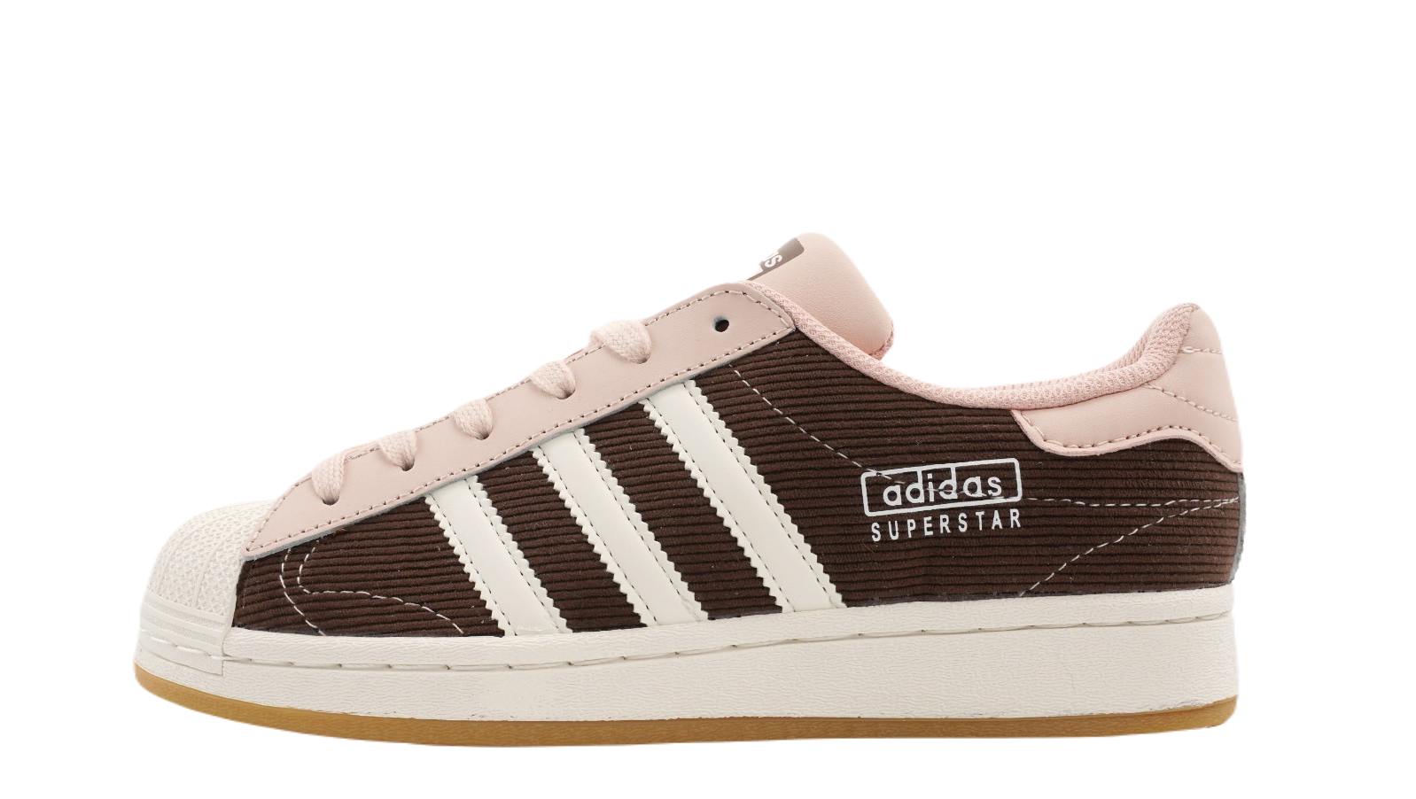 Adidas Superstar pink brown