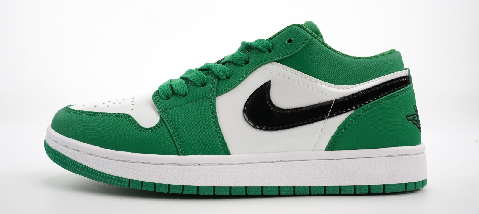 Air Jordan 1 Low OG white green black