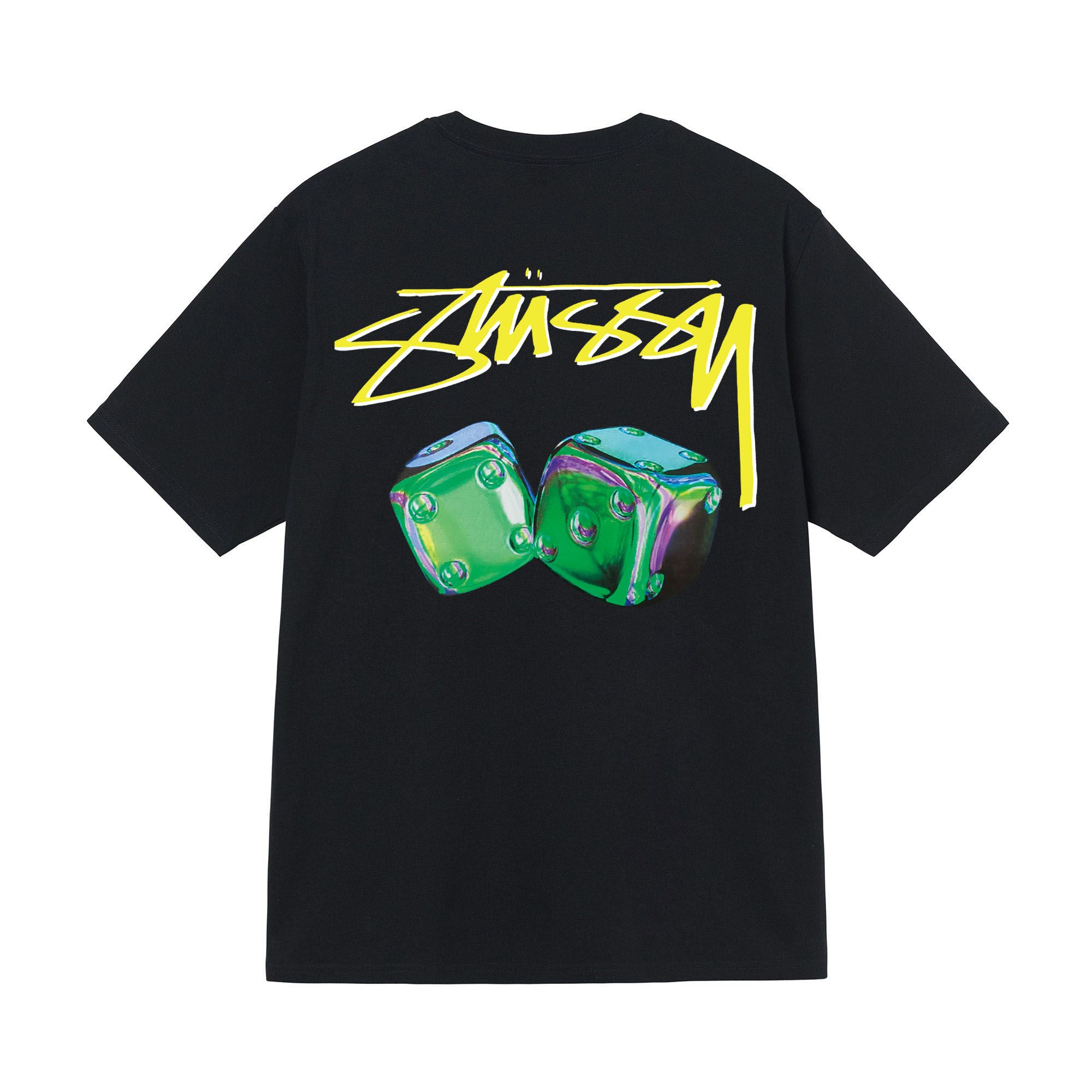 Tričko Stussy iredescent black