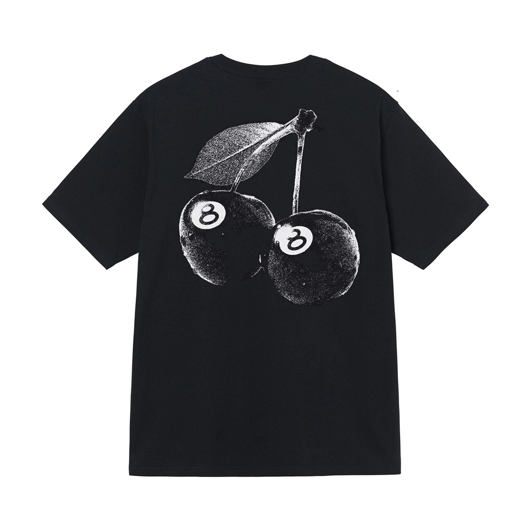 Triko Stussy cherries black