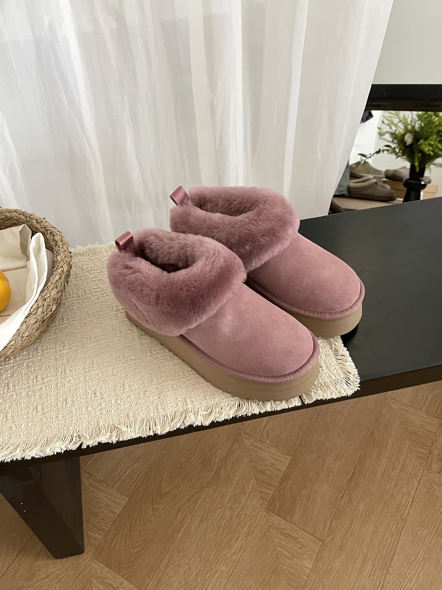 Pantofle UGG Tazelle dawn pink