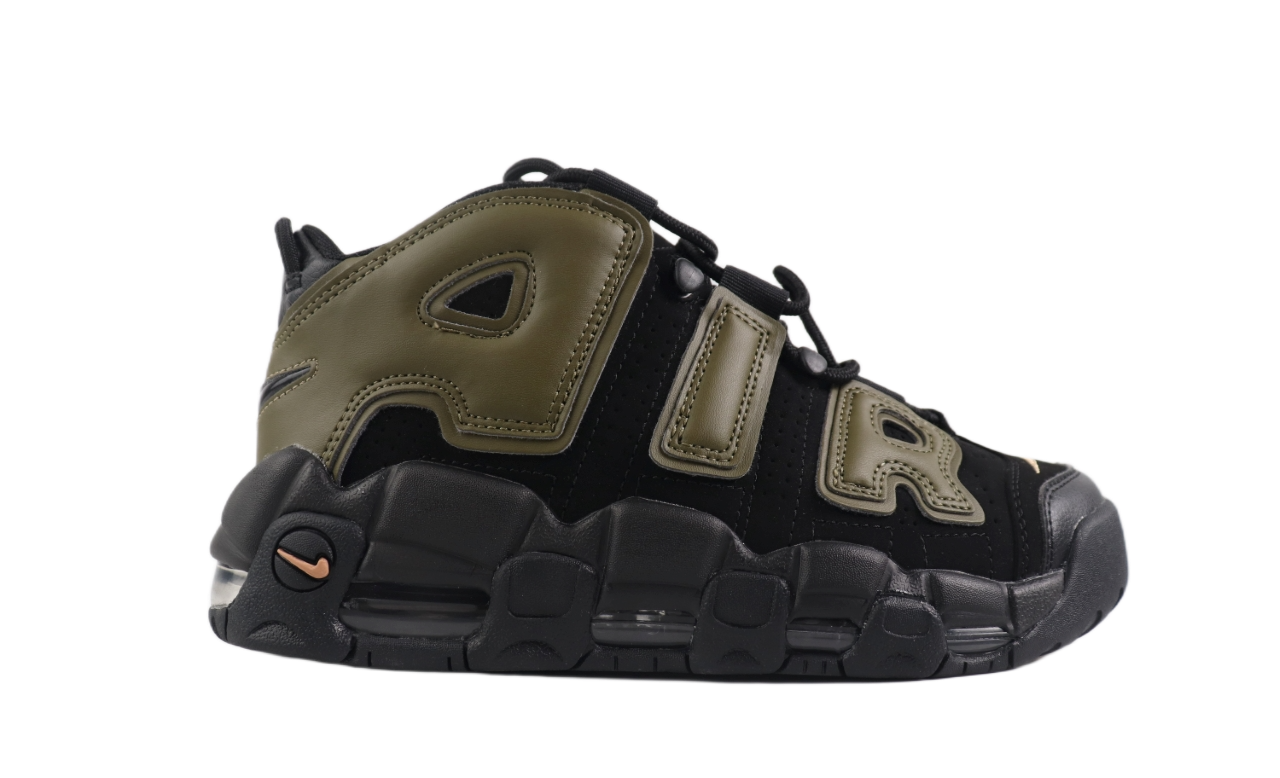 Nike Air More Uptempo '96 Black/Olive