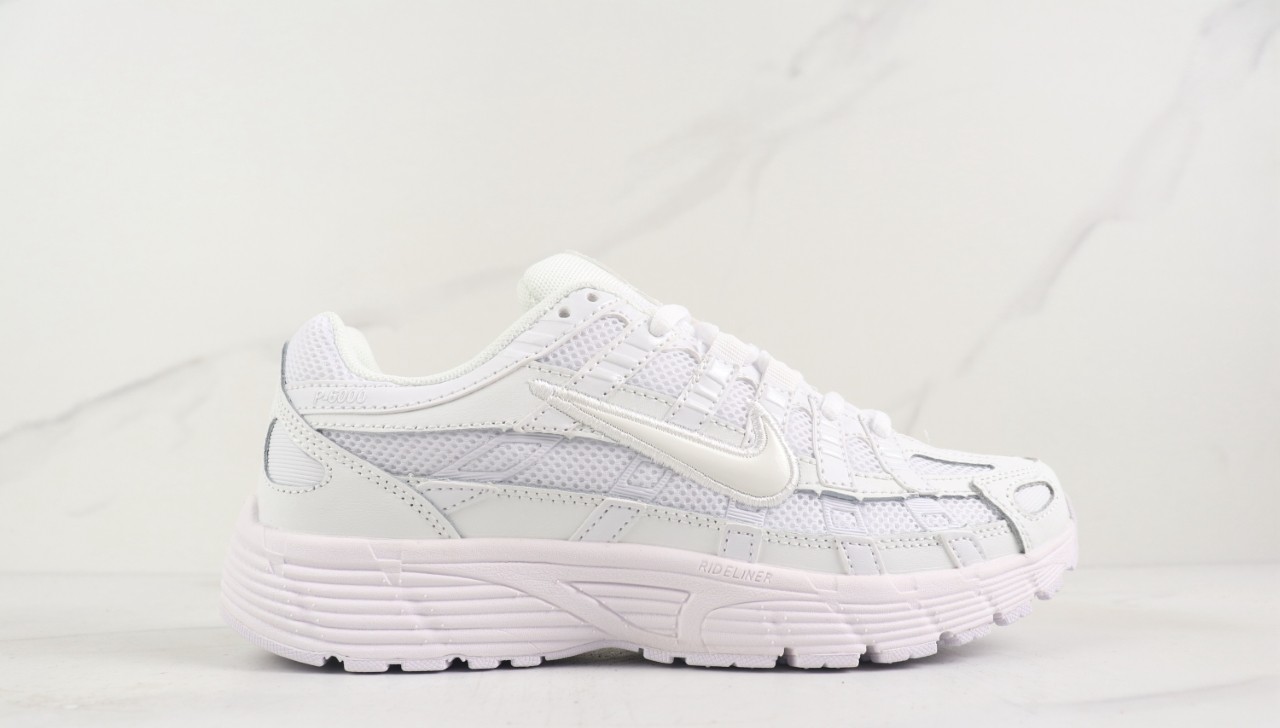 Nike P-6000 Triple White