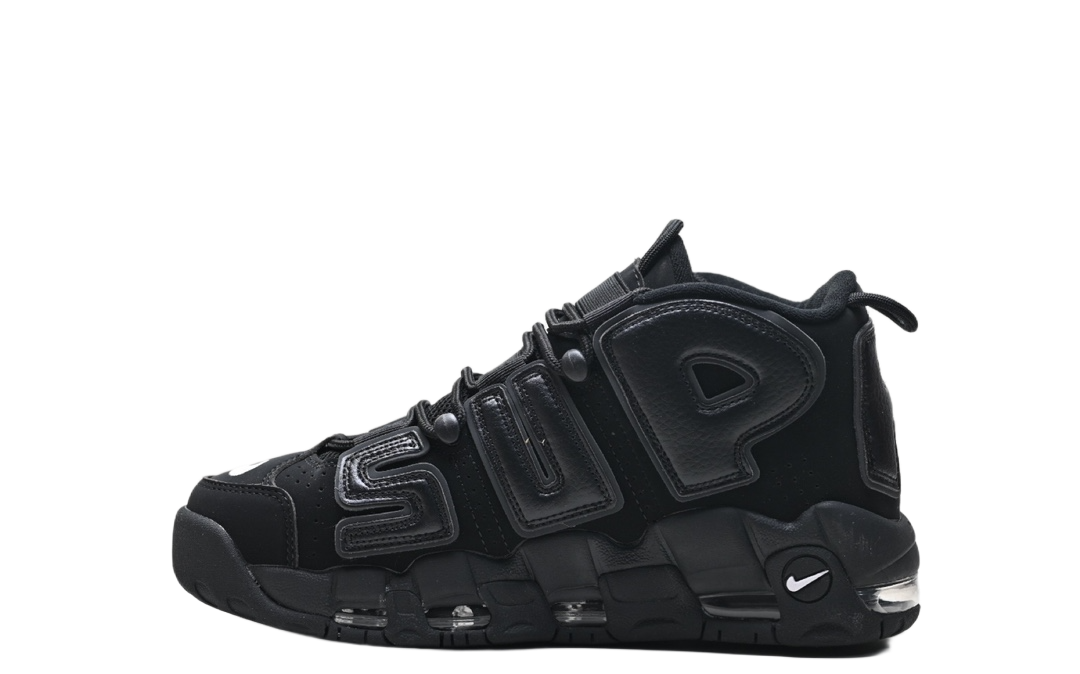Nike Air More Uptempo x Supreme "Suptempo" Triple Black