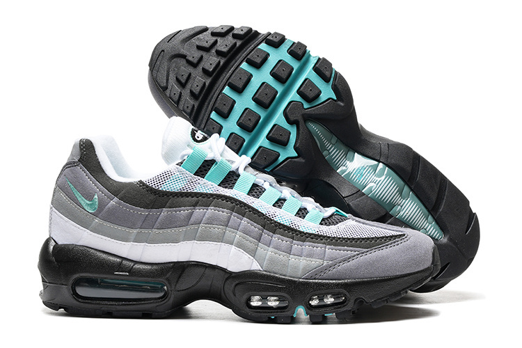 Nike Air Max 95 – Gradient Grey/Teal Accents