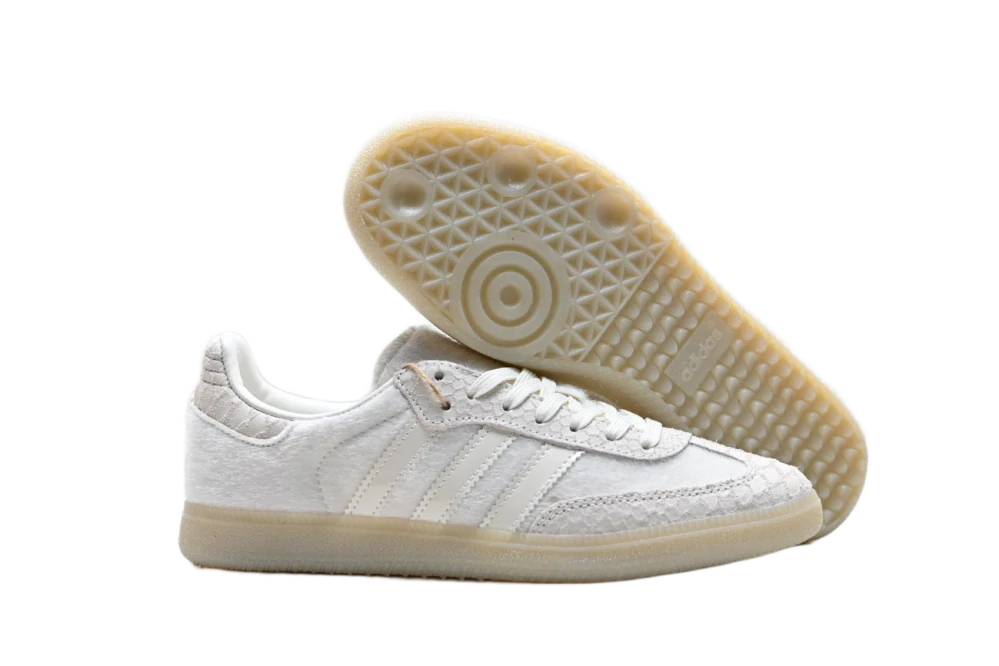 Adidas Samba OG White Pony Hair/Textured Leather