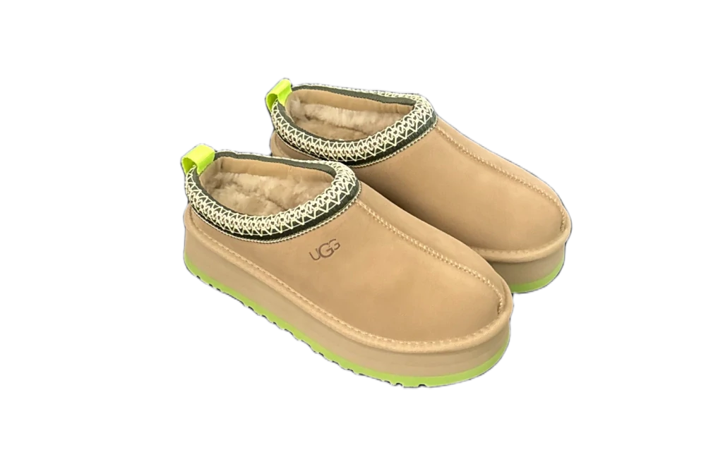 Pantofle UGG Tazz II Mustard Seed/Vibrant Green