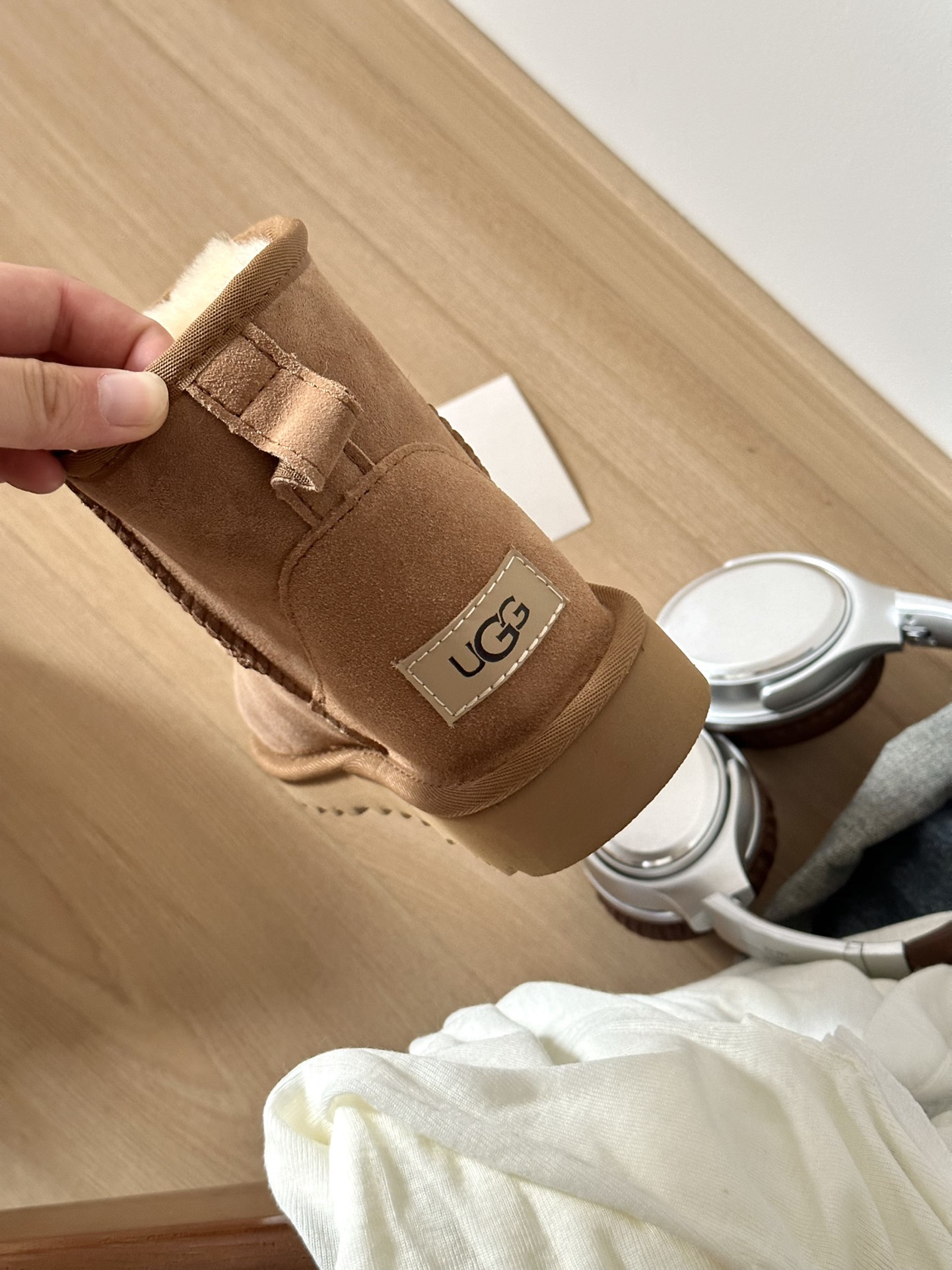 UGG boty Classic Mini II 5854 chestnut