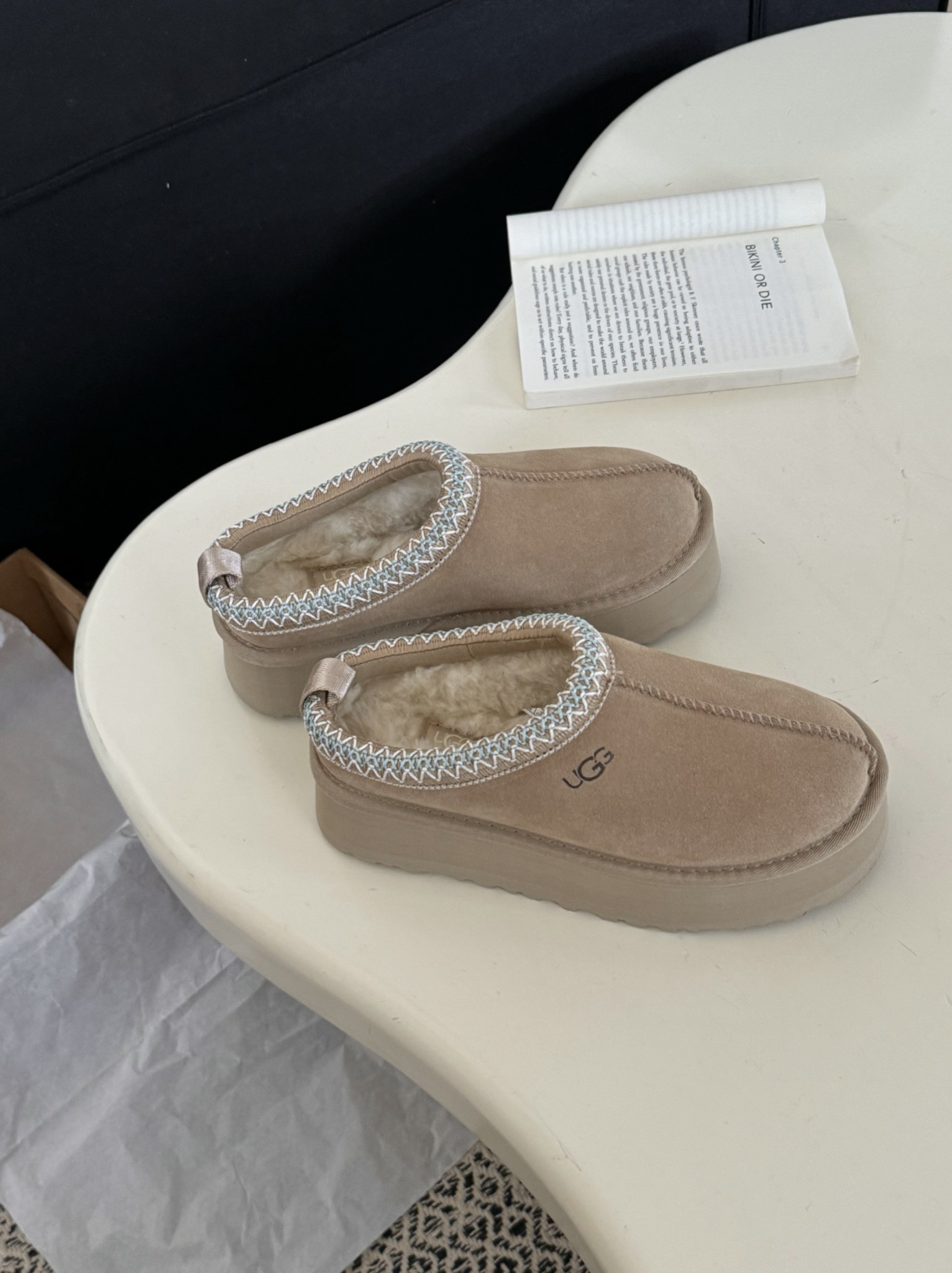 Pantofle UGG Tazz II sand 1122553