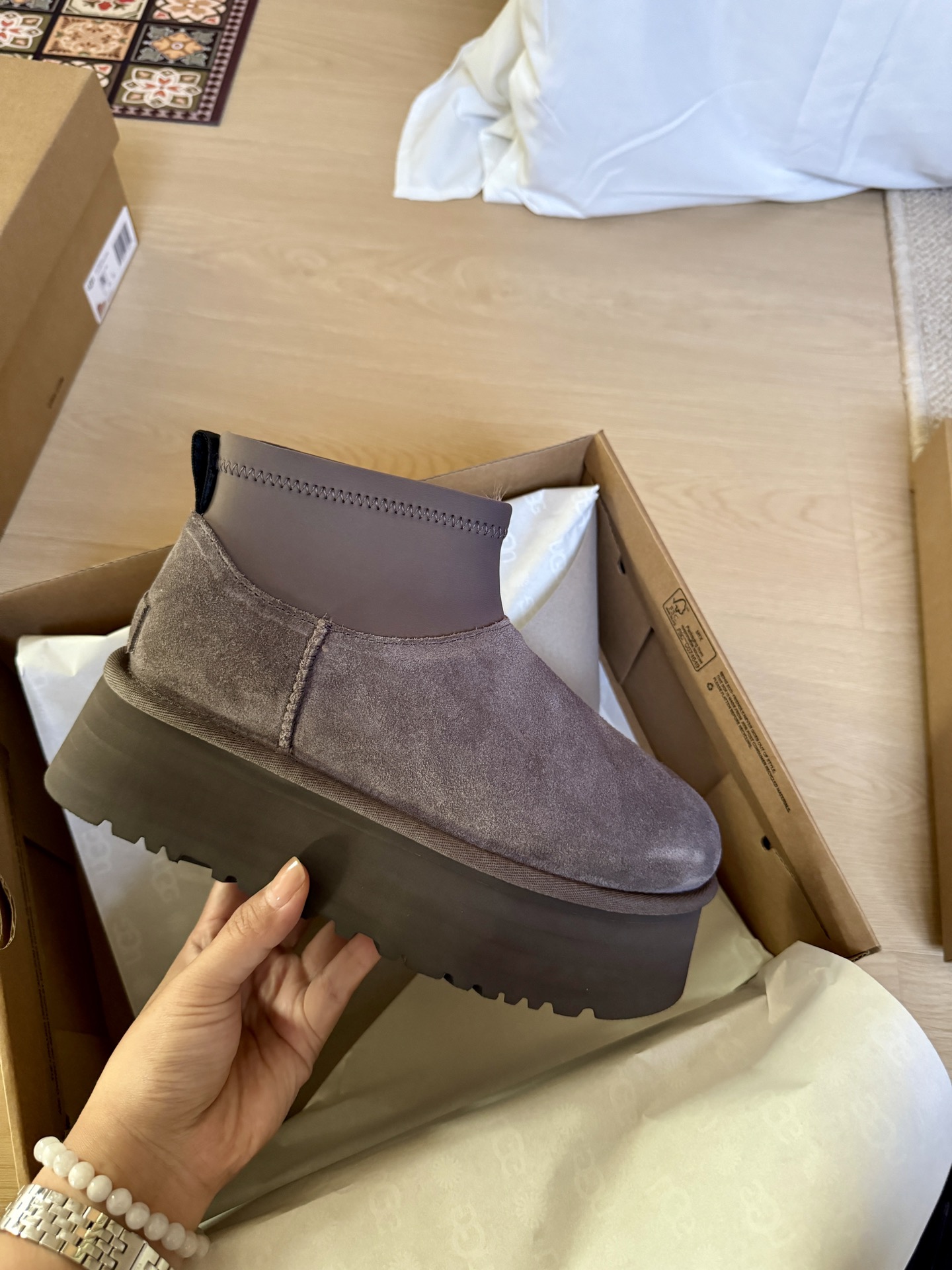 UGG Classic Mini Dipper 1168170 thundercloud