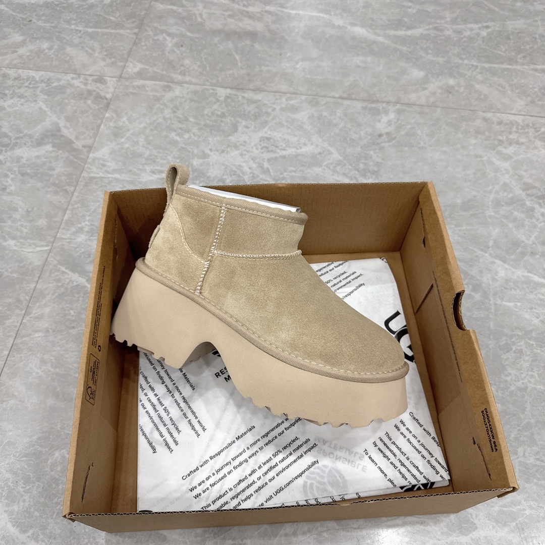 UGG Classic Ultra Mini new heights mustard seed