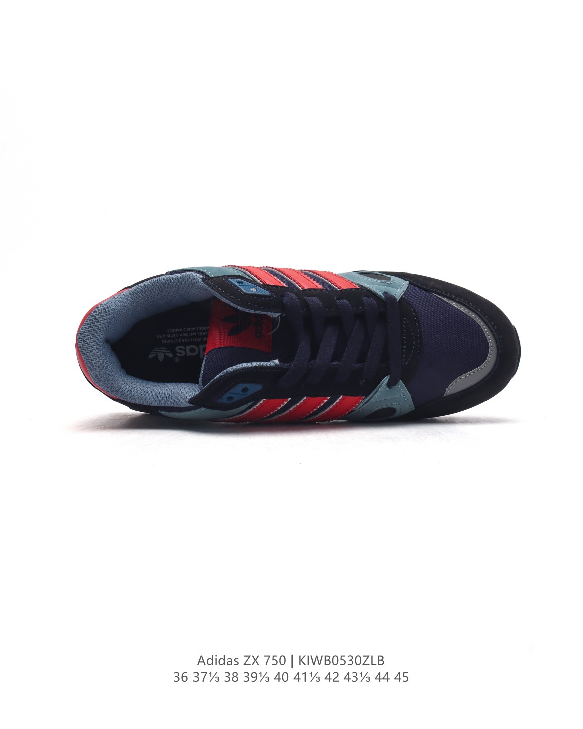 Adidas Originals ZX 750 black red