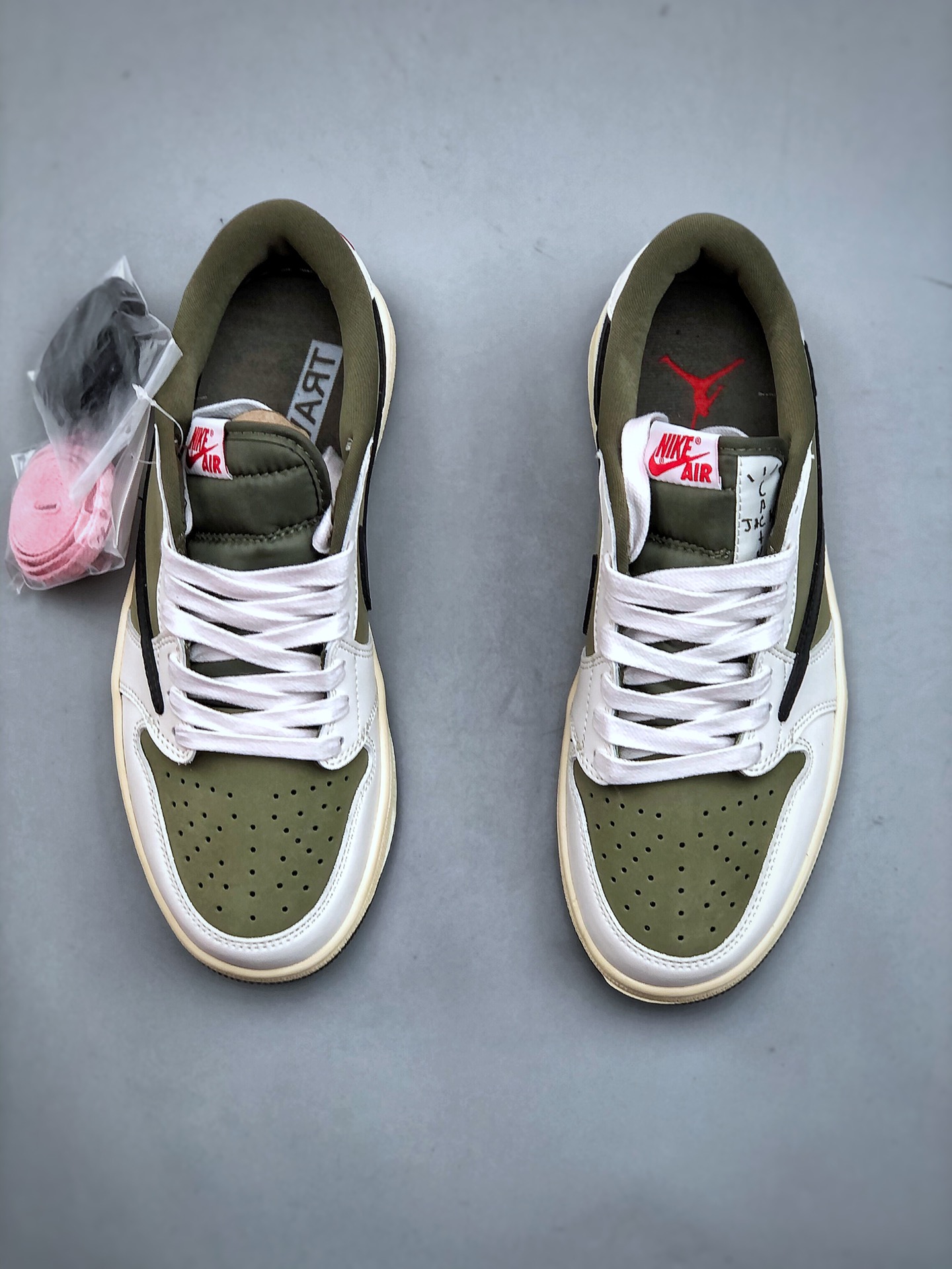 Nike Air Jordan 1 Low OG Travis Scott green olive