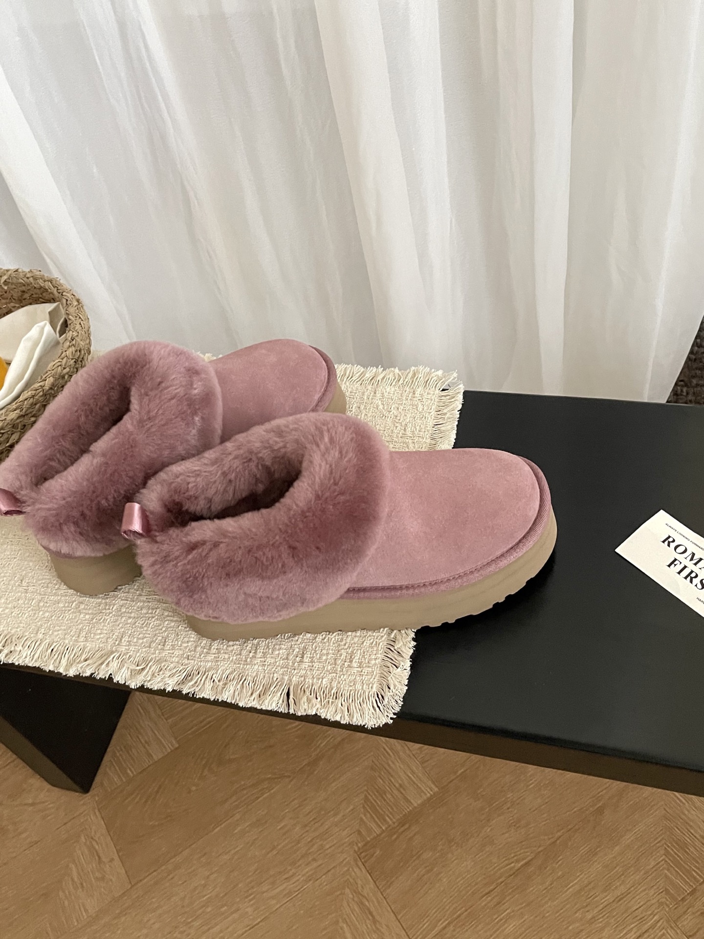 Pantofle UGG Tazelle dawn pink