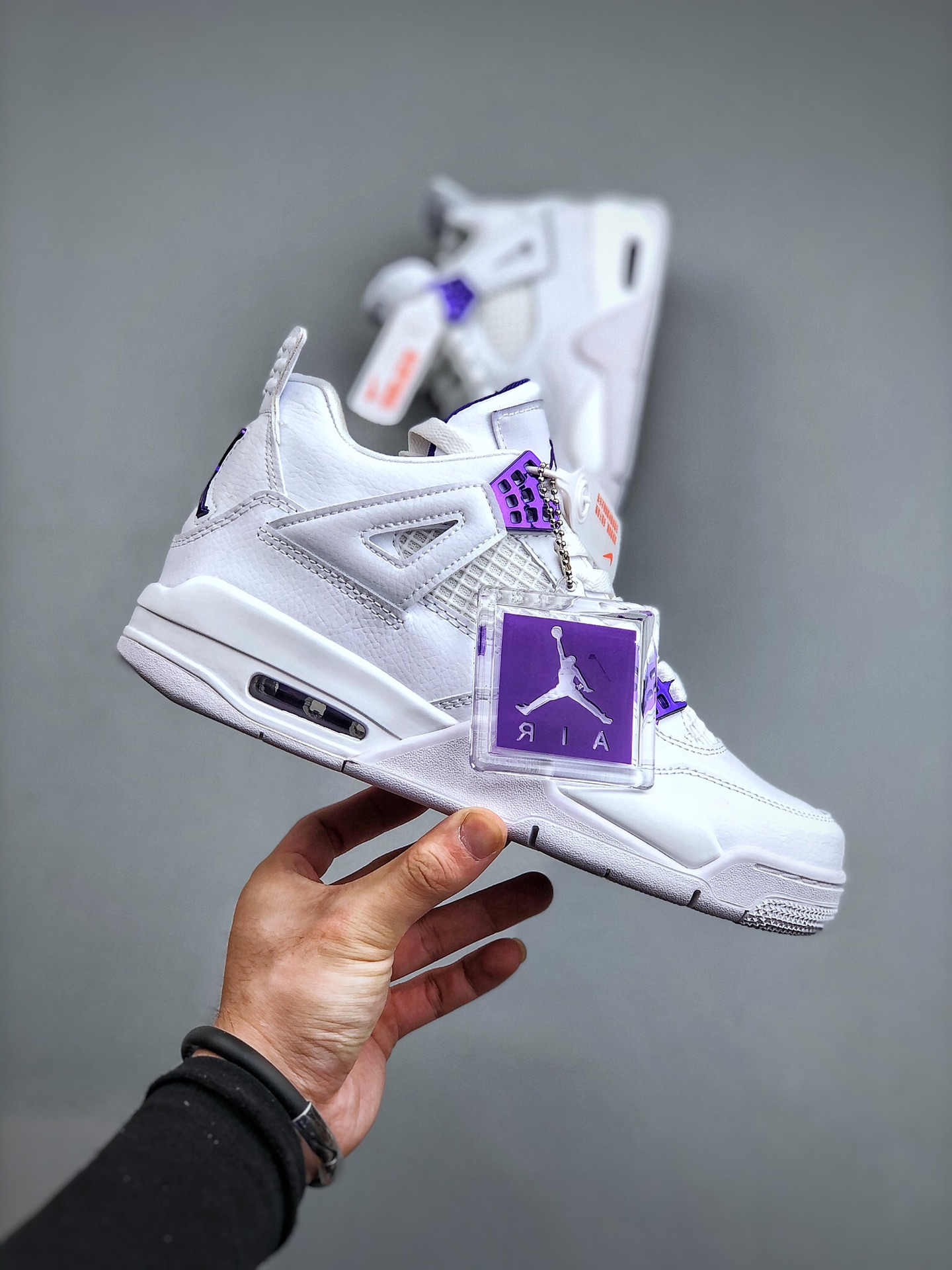 Nike Air Jordan 4 Purple metallic