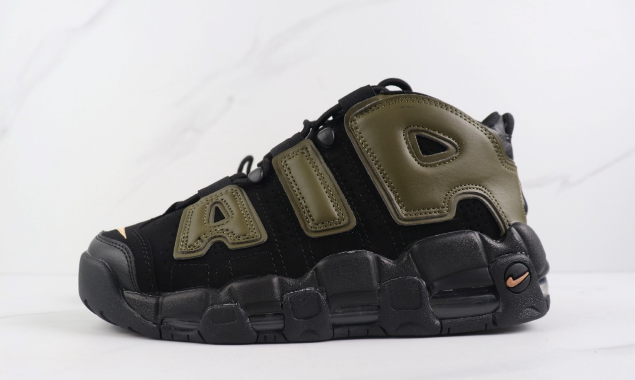 Nike Air More Uptempo '96 Black/Olive