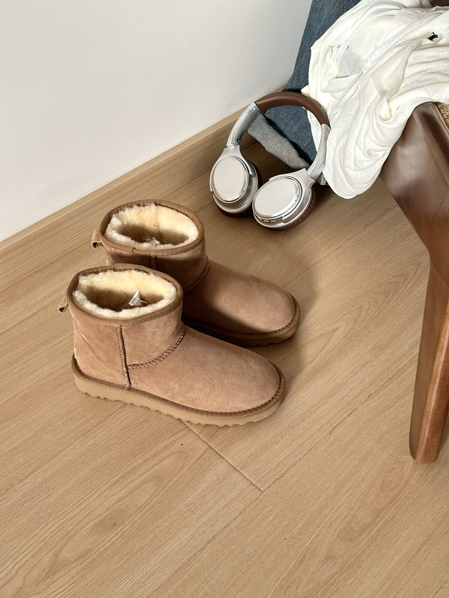 UGG boty Classic Mini II 5854 chestnut