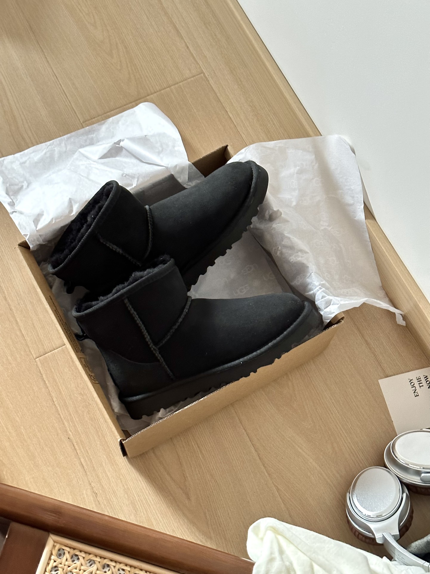 UGG boty Classic Mini II 5854 black
