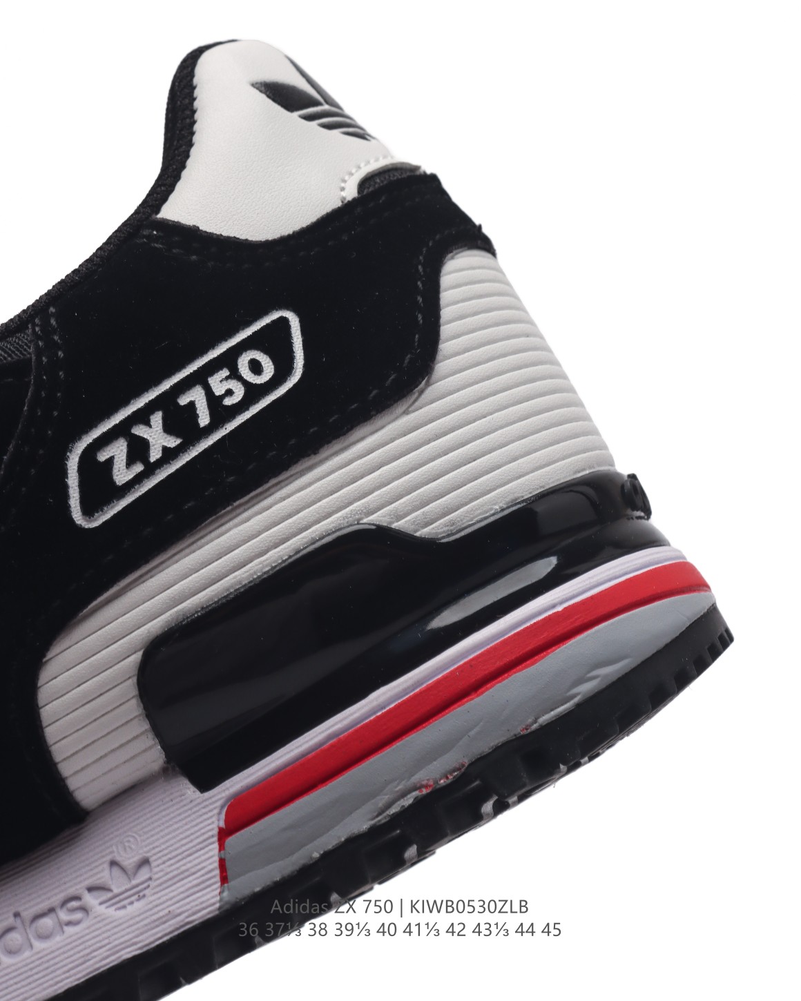 Adidas Originals ZX 750 black white