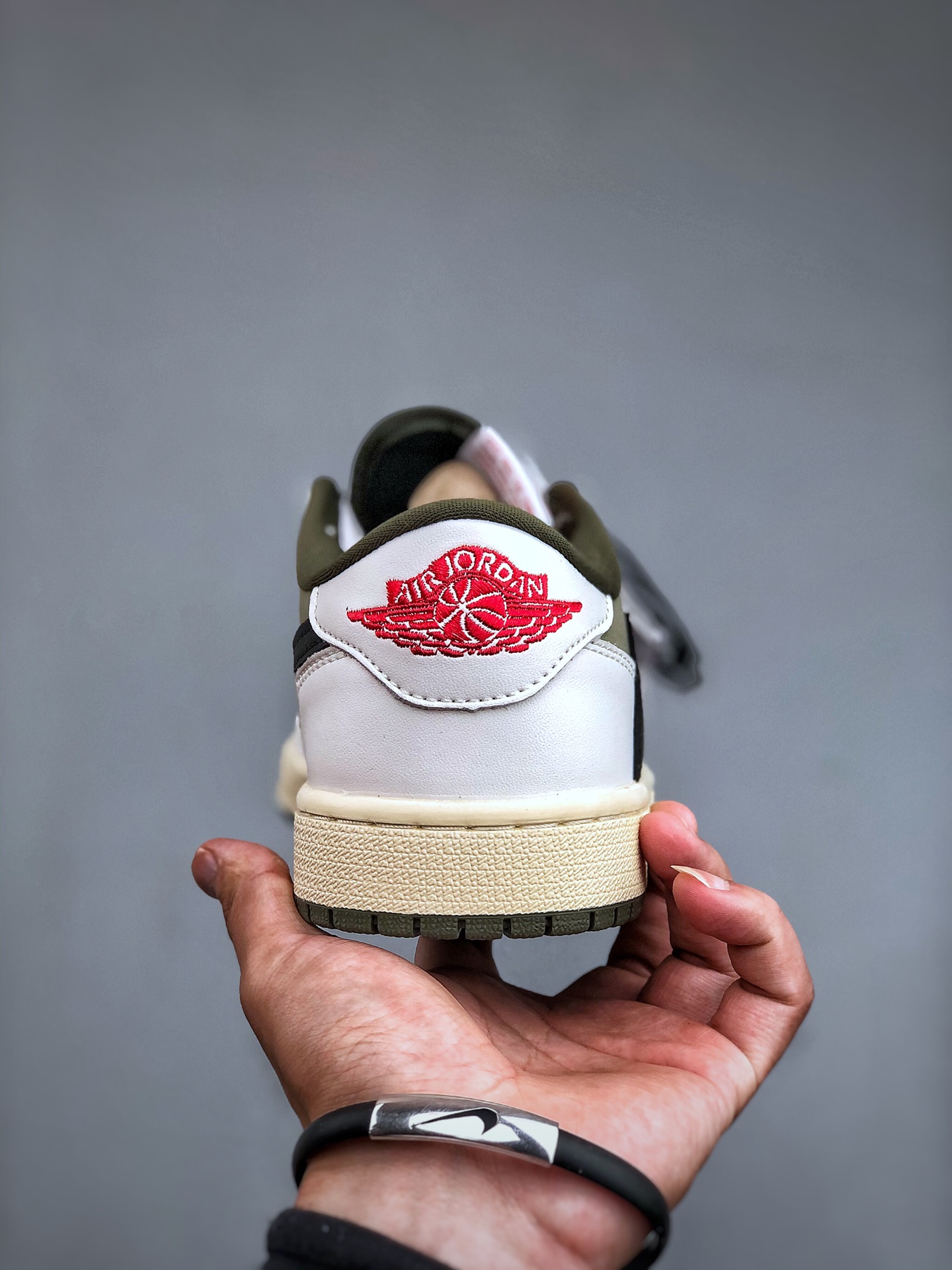 Nike Air Jordan 1 Low OG Travis Scott green olive