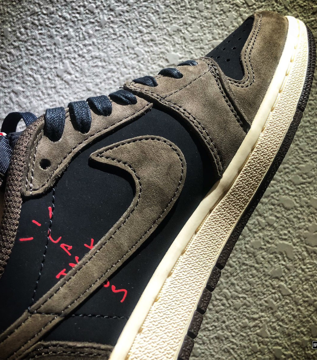 Nike Air Jordan 1 Low OG SP Travis Scott CQ4277-001 black brown