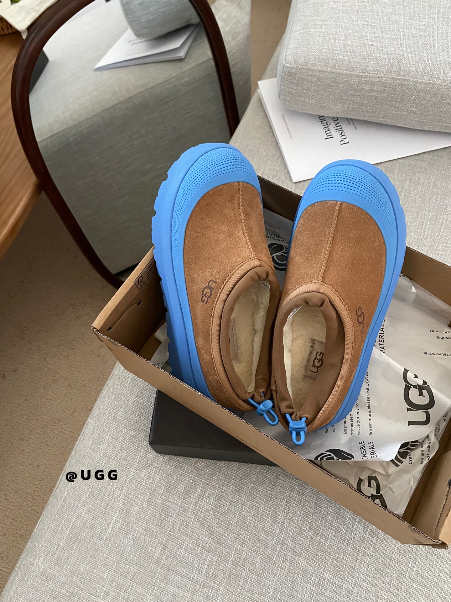 UGG Slippery Tasman Weather Hybrid chestnut big sky