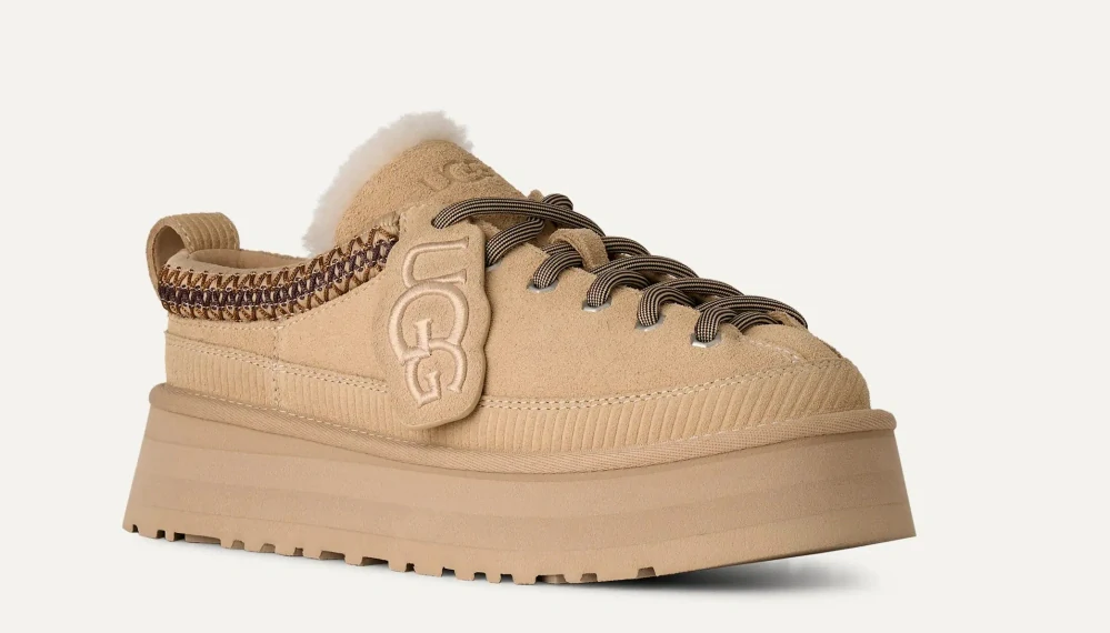 UGG Heritage Lace-Up slippers sand castle