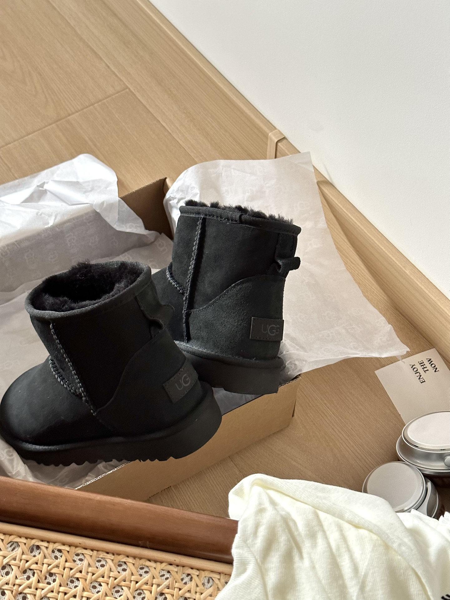 UGG boty Classic Mini II 5854 black