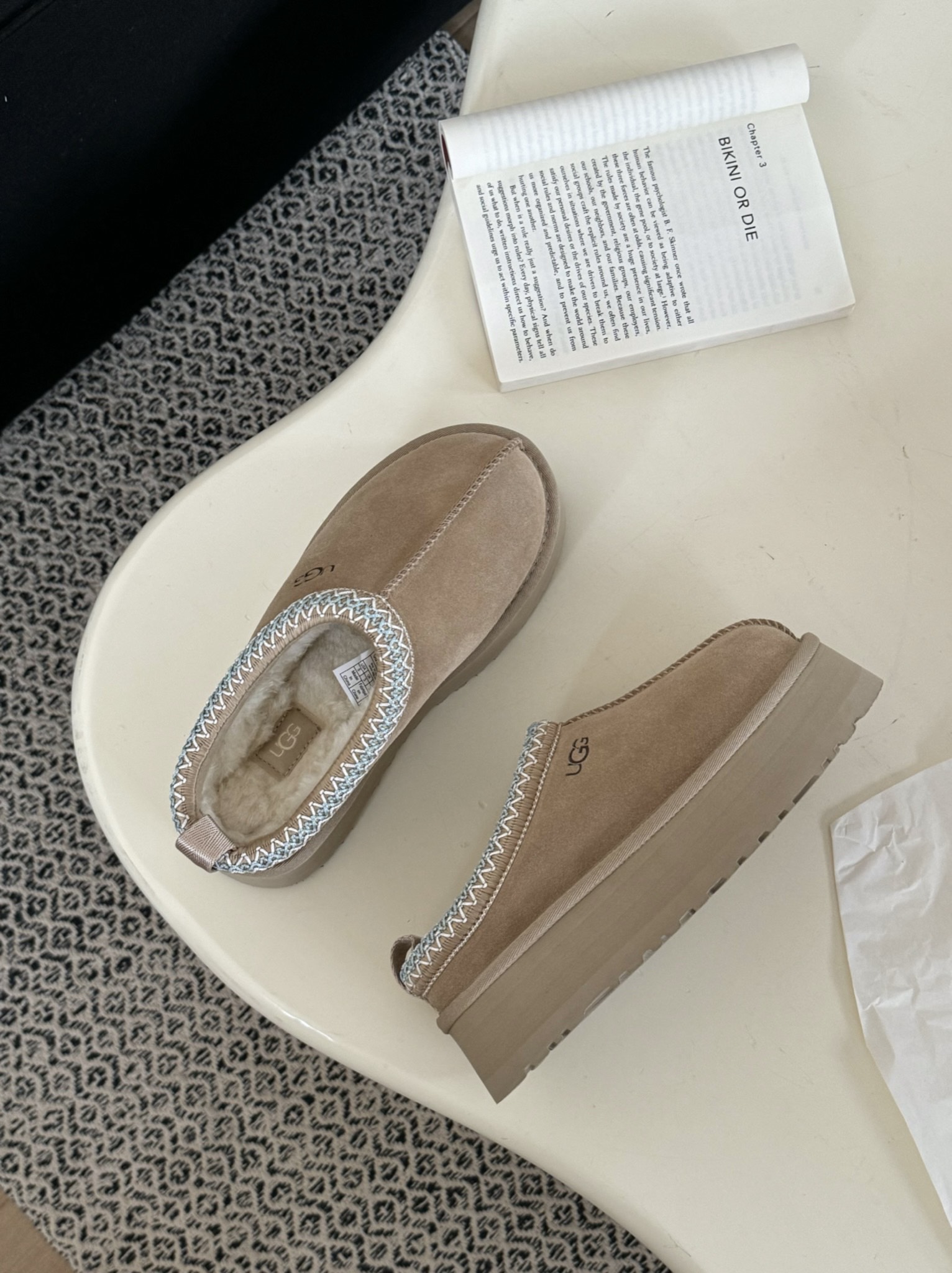 Pantofle UGG Tazz II sand 1122553