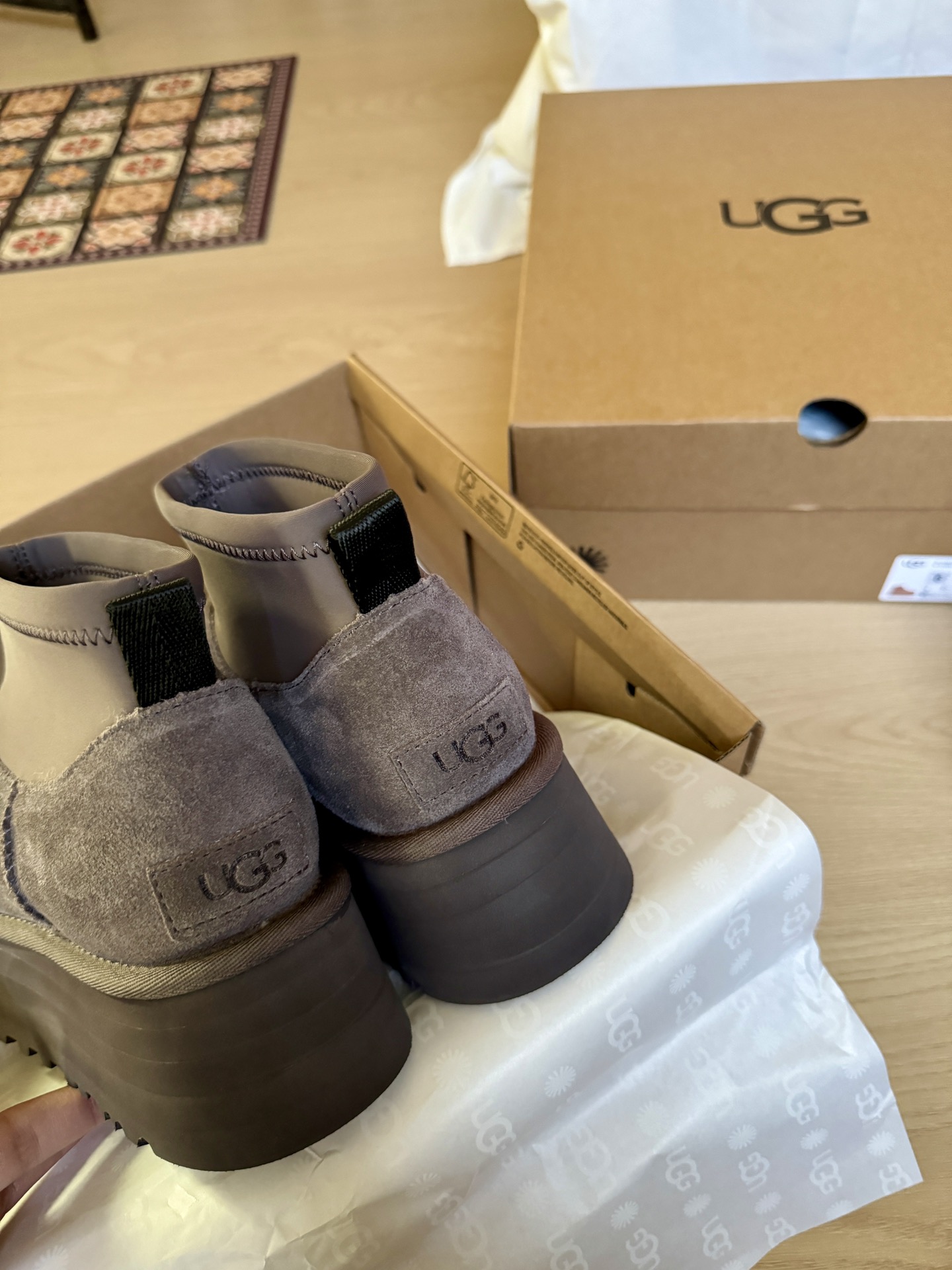 UGG Classic Mini Dipper 1168170 thundercloud