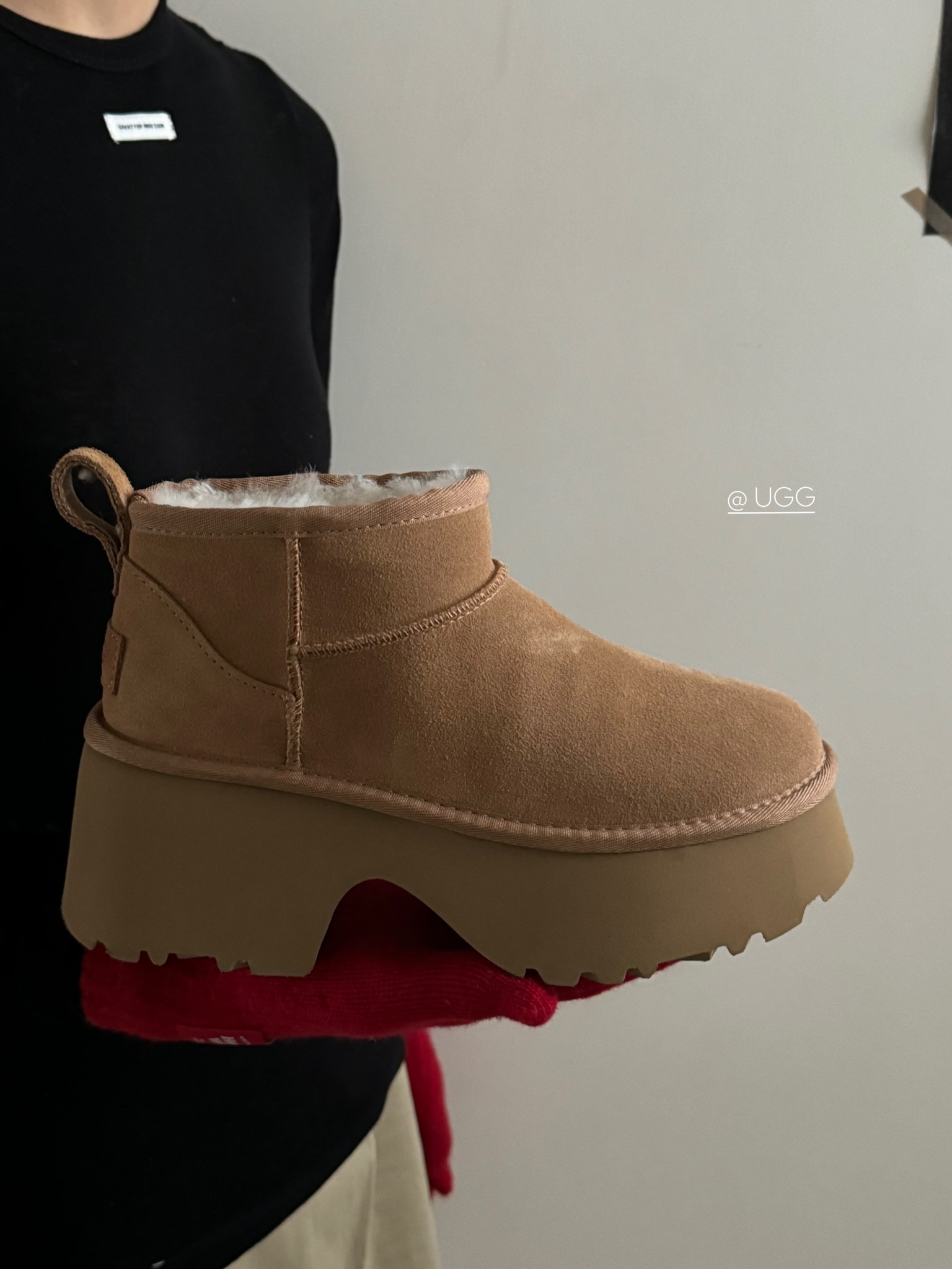 UGG Classic Ultra Mini new heights maroon