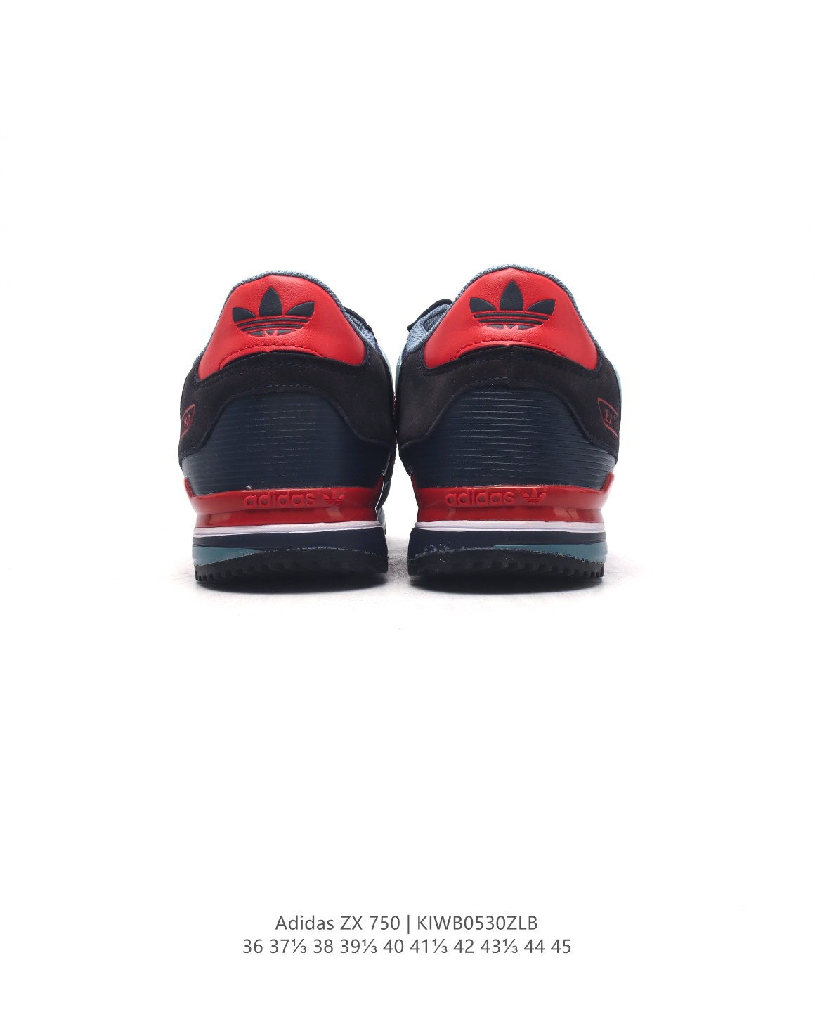 Adidas Originals ZX 750 black red