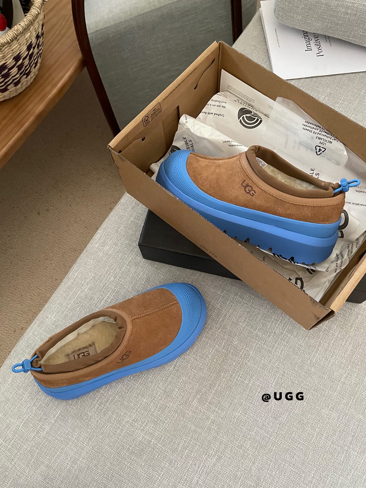 UGG Slippery Tasman Weather Hybrid chestnut big sky