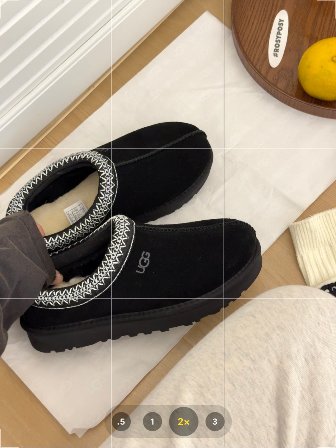 Pantofle UGG Tazz II black 122553
