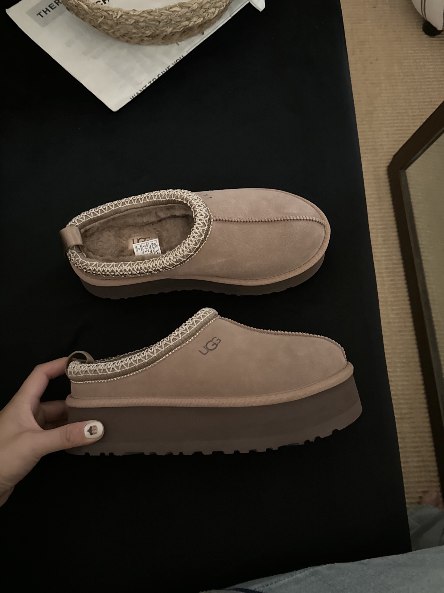 Pantofle UGG Tazz II light oak brown 122553
