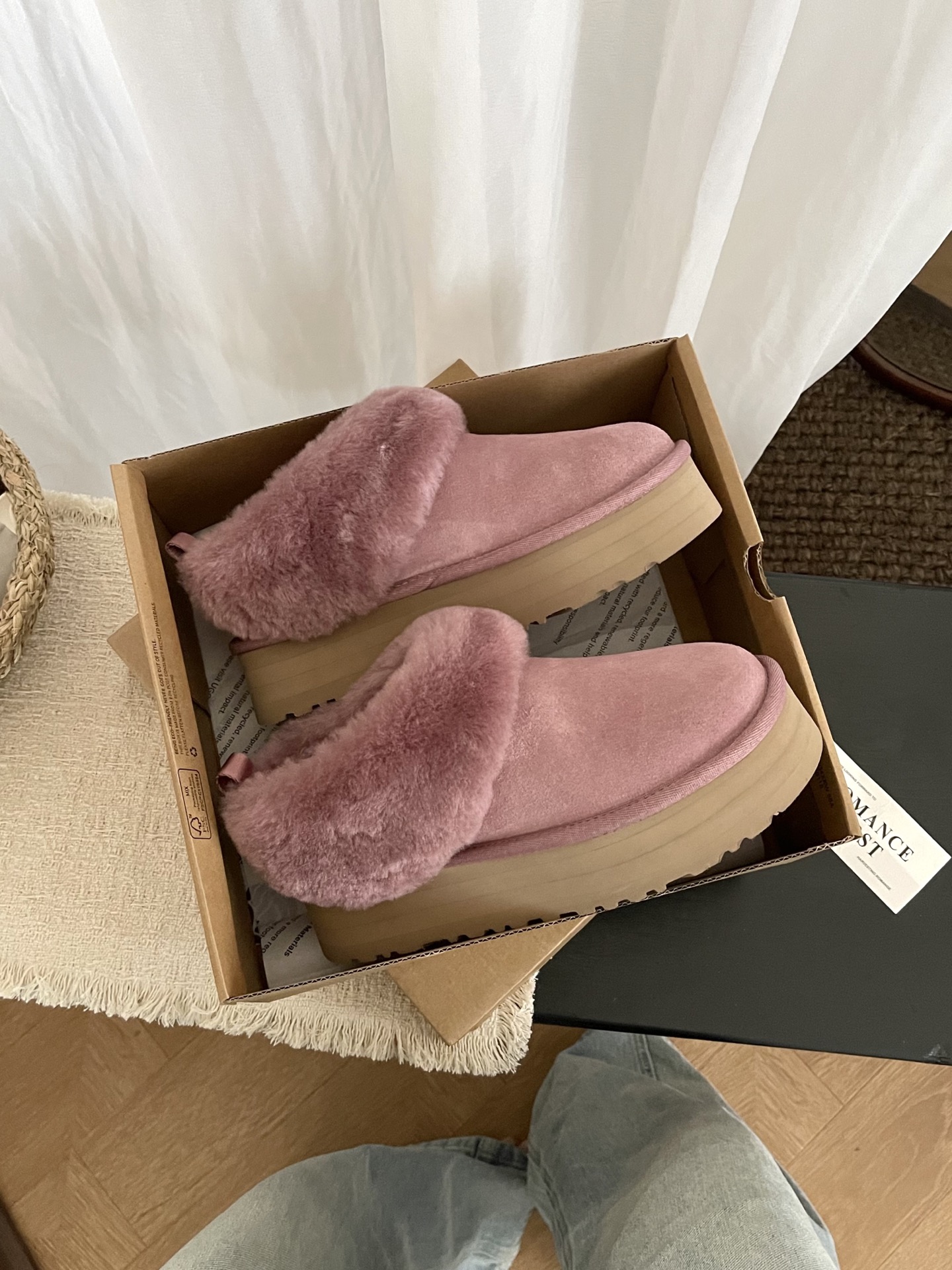 Pantofle UGG Tazelle dawn pink