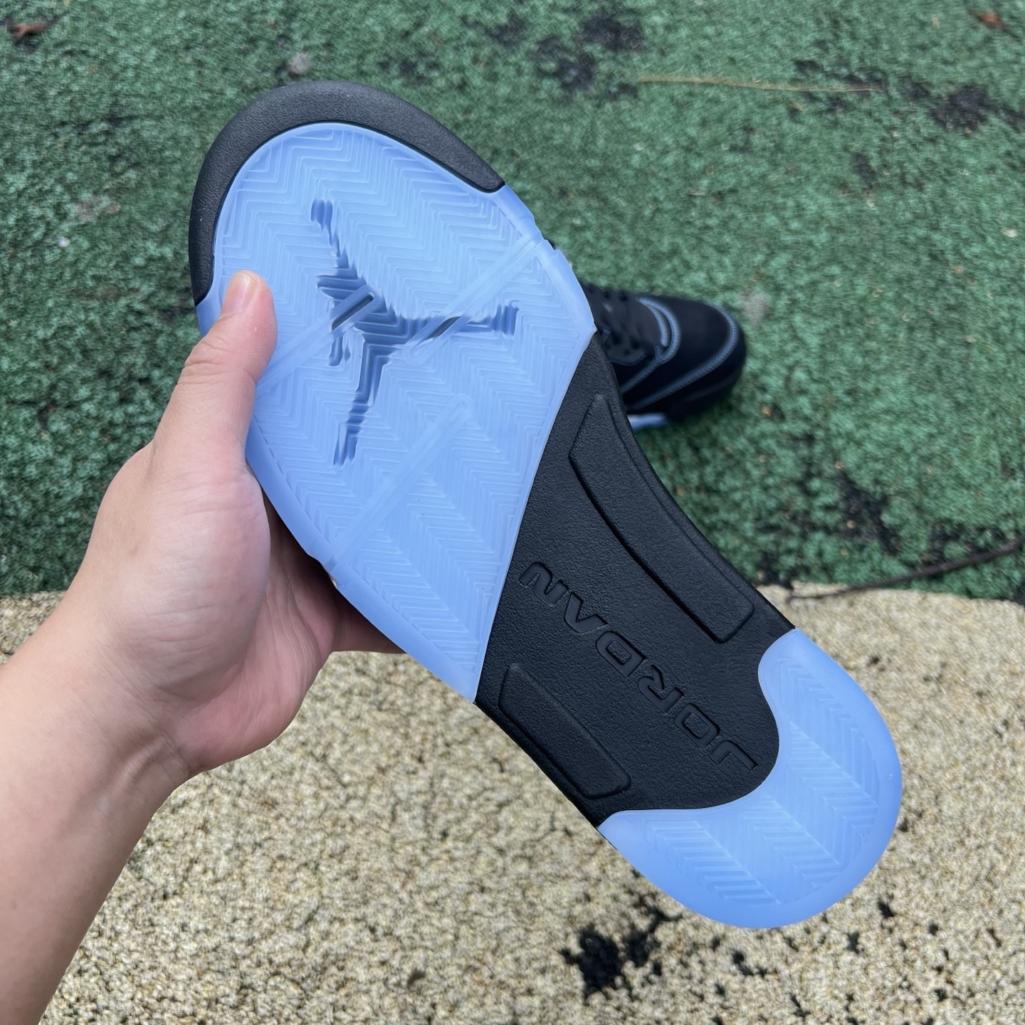 Nike Air Jordan Retro 5 Black University Blue