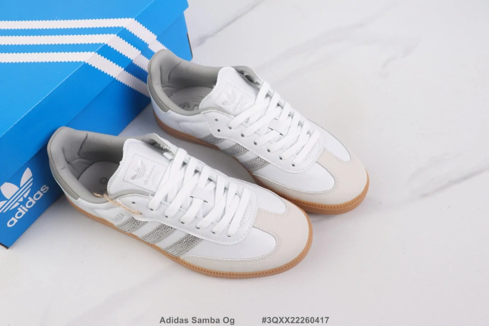 Adidas Samba OG Rhinestone Stripes