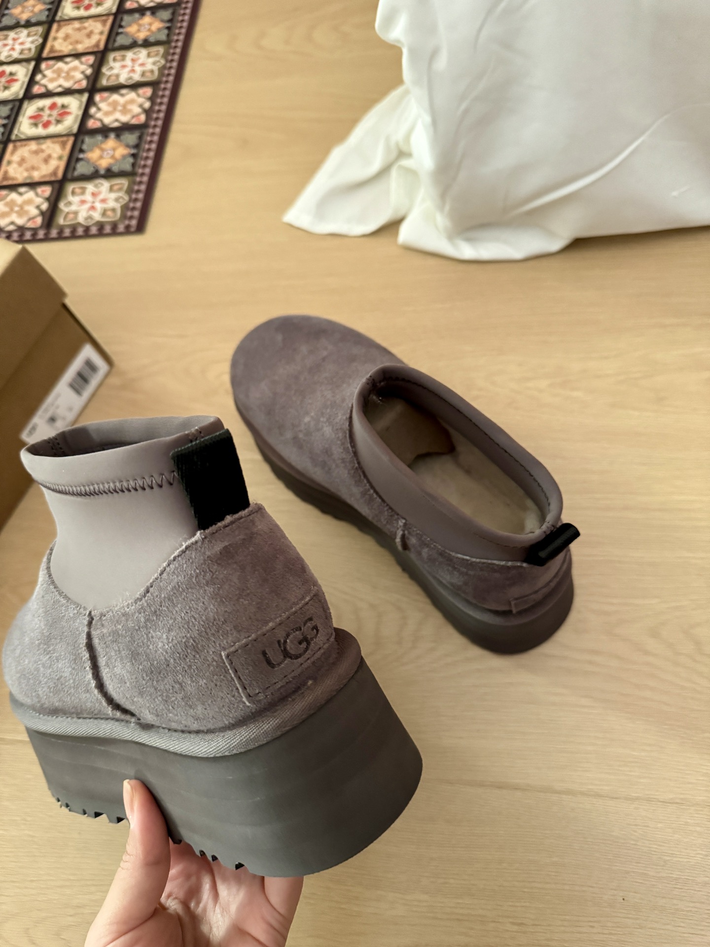 UGG Classic Mini Dipper 1168170 thundercloud