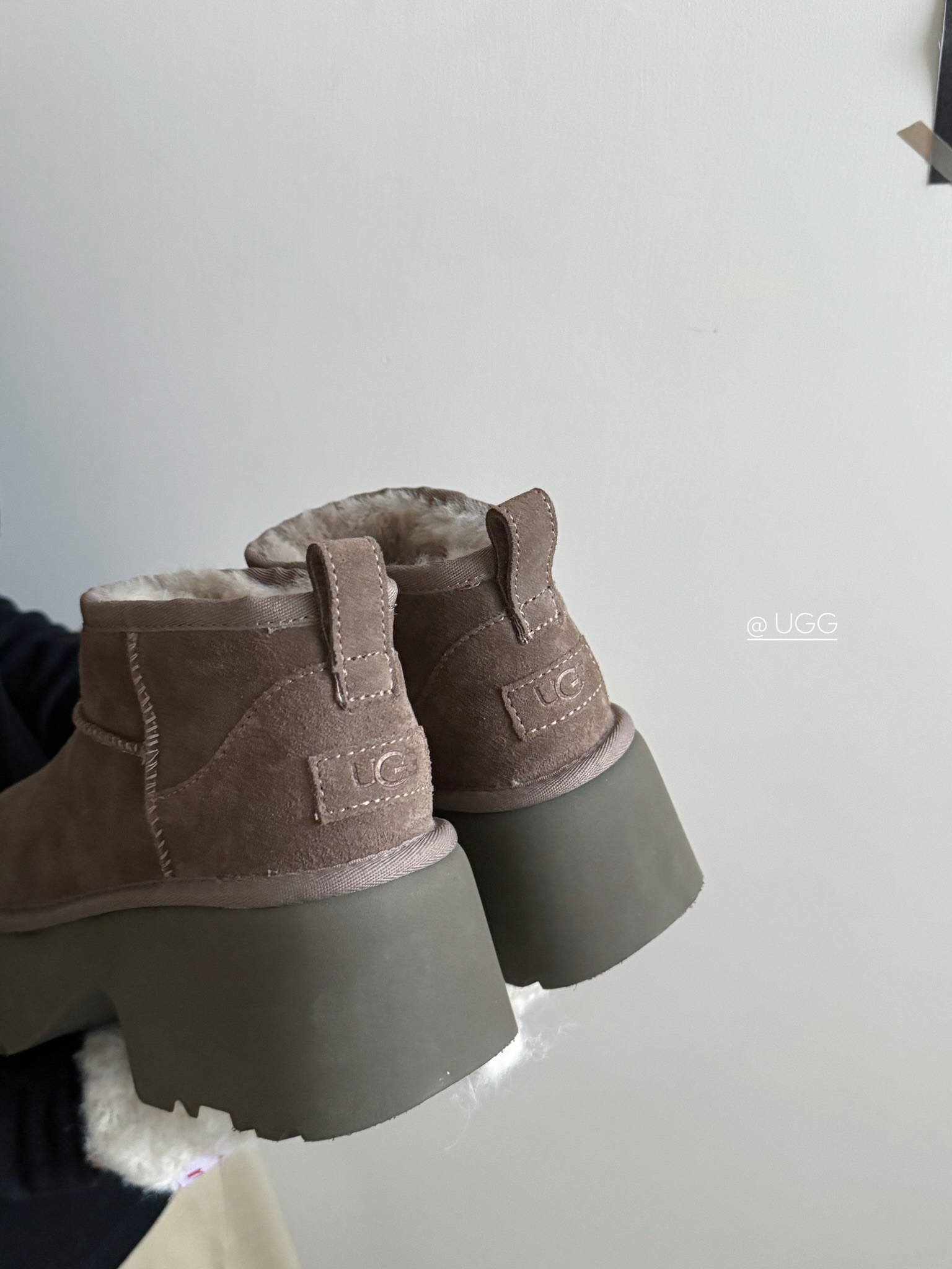UGG Classic Ultra Mini new heights walnut
