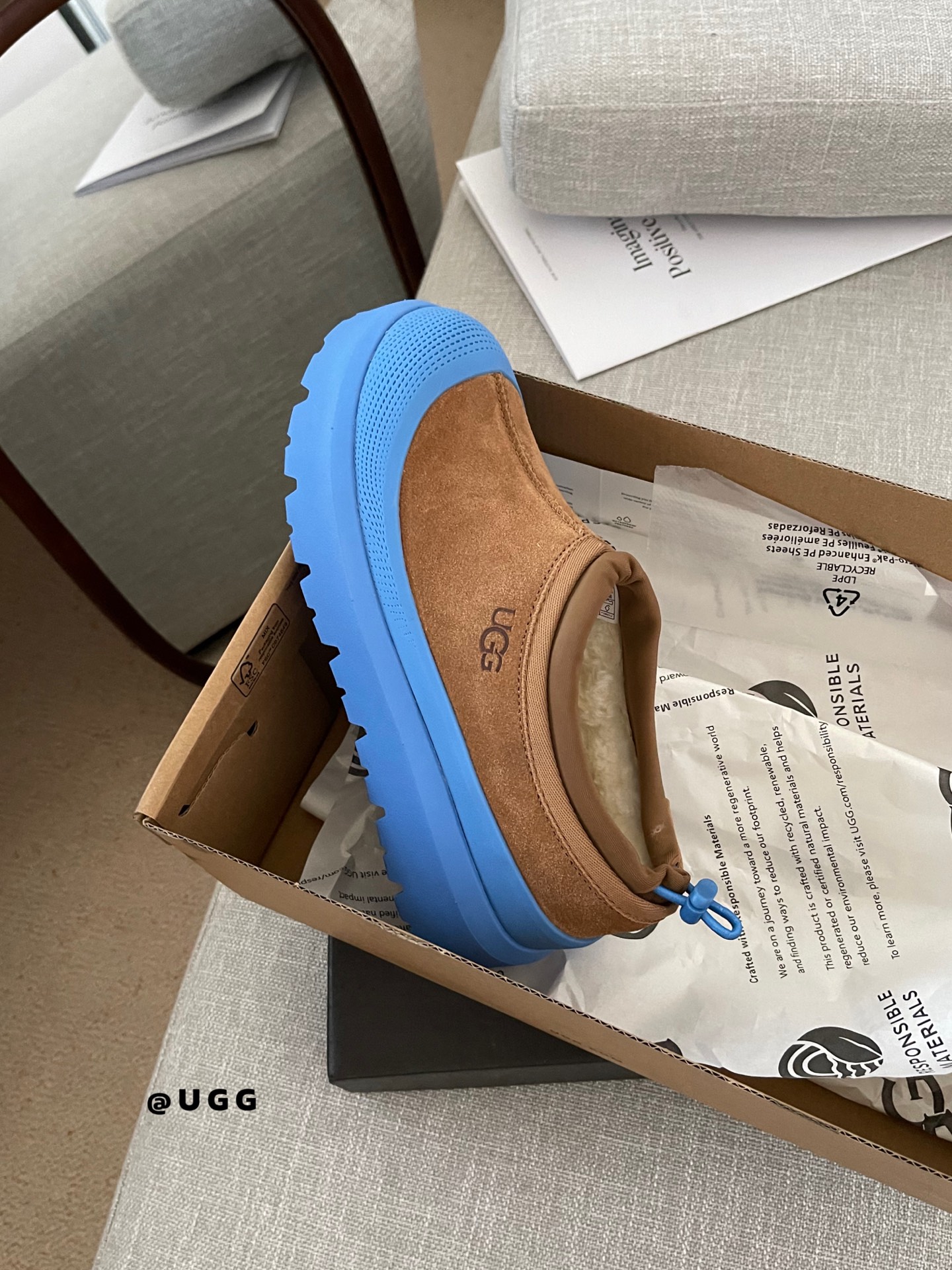 UGG Slippery Tasman Weather Hybrid chestnut big sky