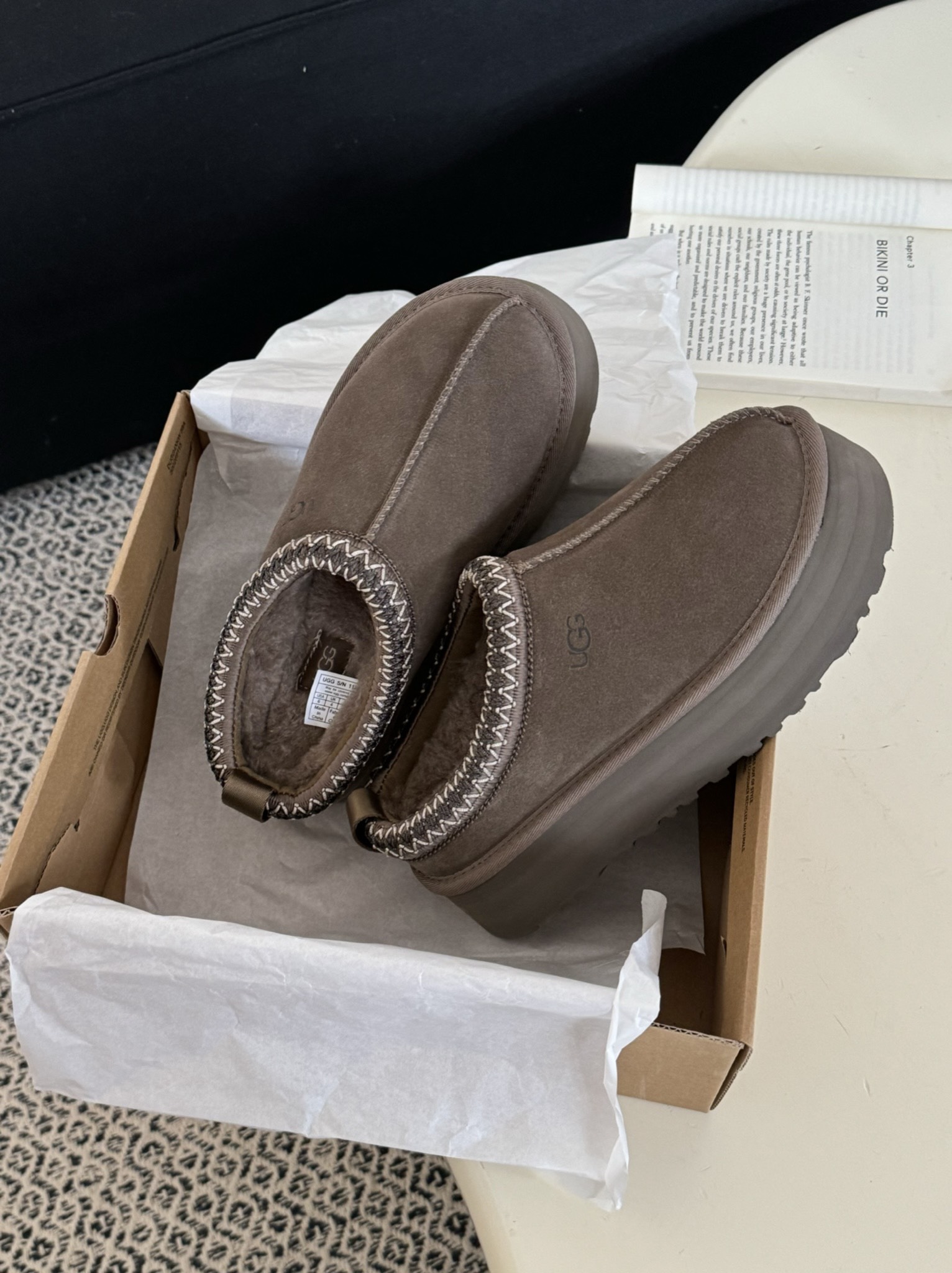 Pantofle UGG Tazz II walnut 1122553