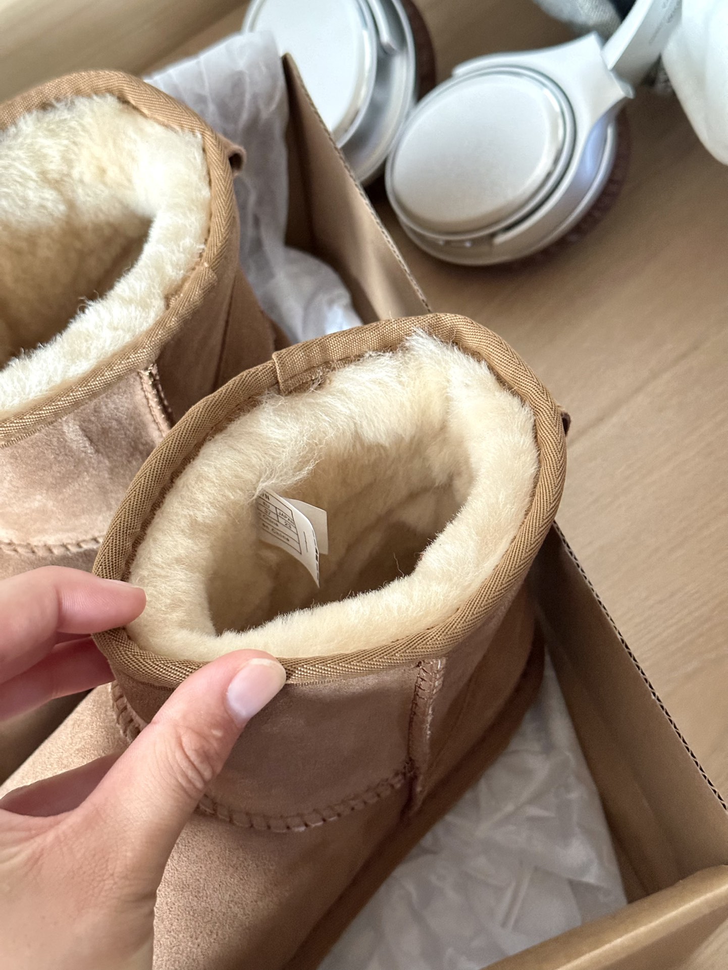 UGG boty Classic Mini II 5854 chestnut