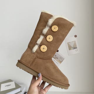 UGG W Bailey Button Triplet II 1873 hnědé